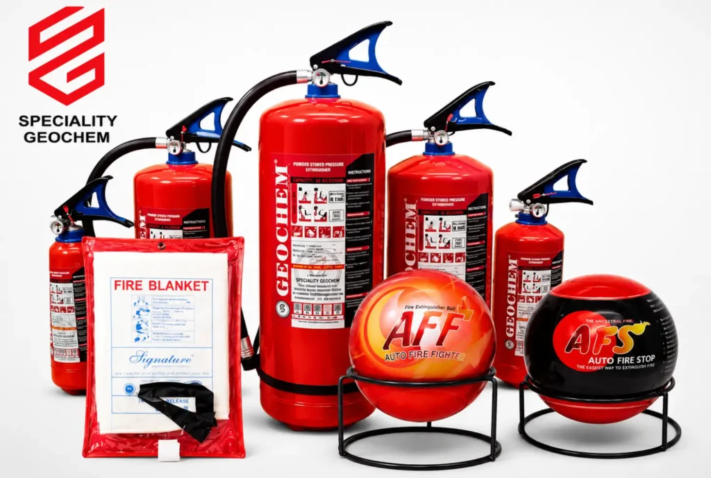 fire extingusiher supplier and manufacturer in lucknow speciality geochem