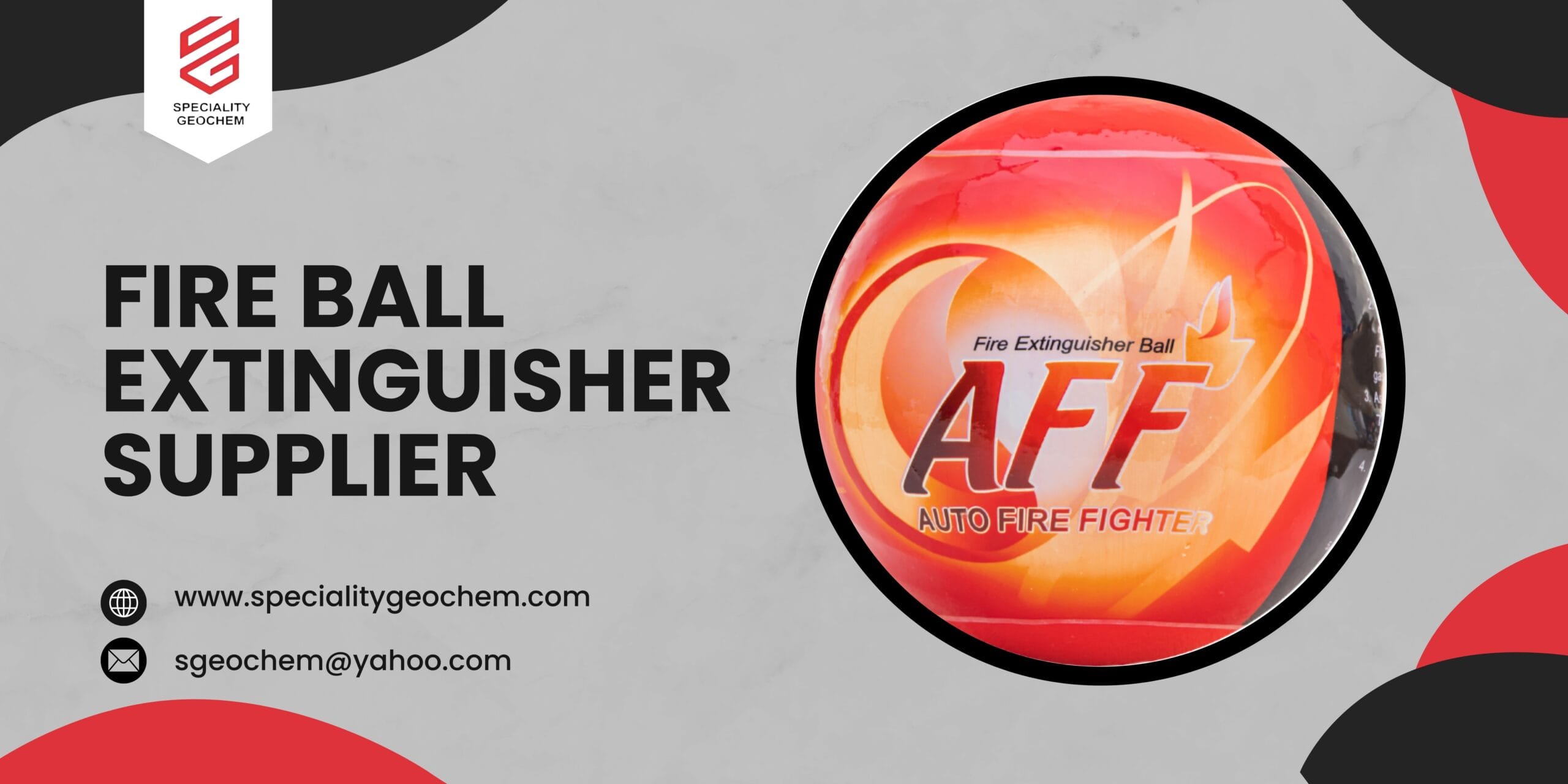 AFF Fire Ball Extinguisher Supplier in Bangalore
