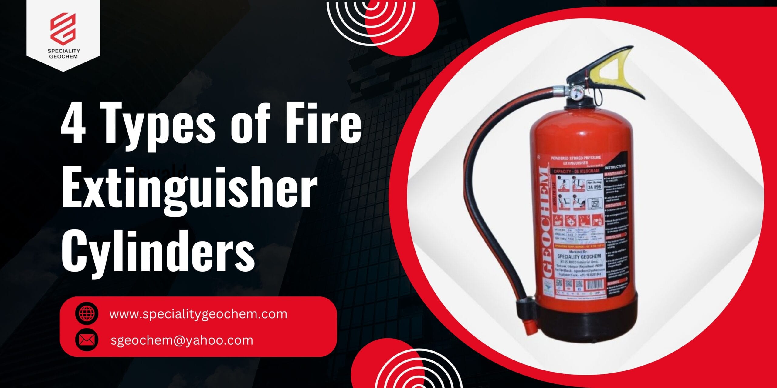 4 Types of Fire Extinguisher Cylinders