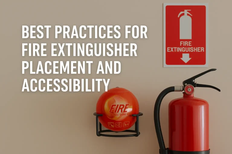 Best Practices for Fire Extinguisher Placement & Access