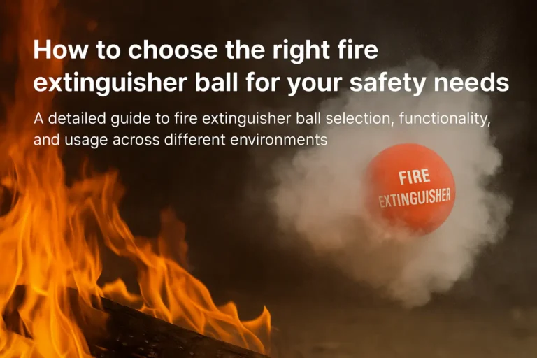Right Fire Extinguisher Ball