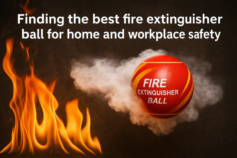 Top Fire Extinguisher Ball: A Smart Safety Device for Quick Response