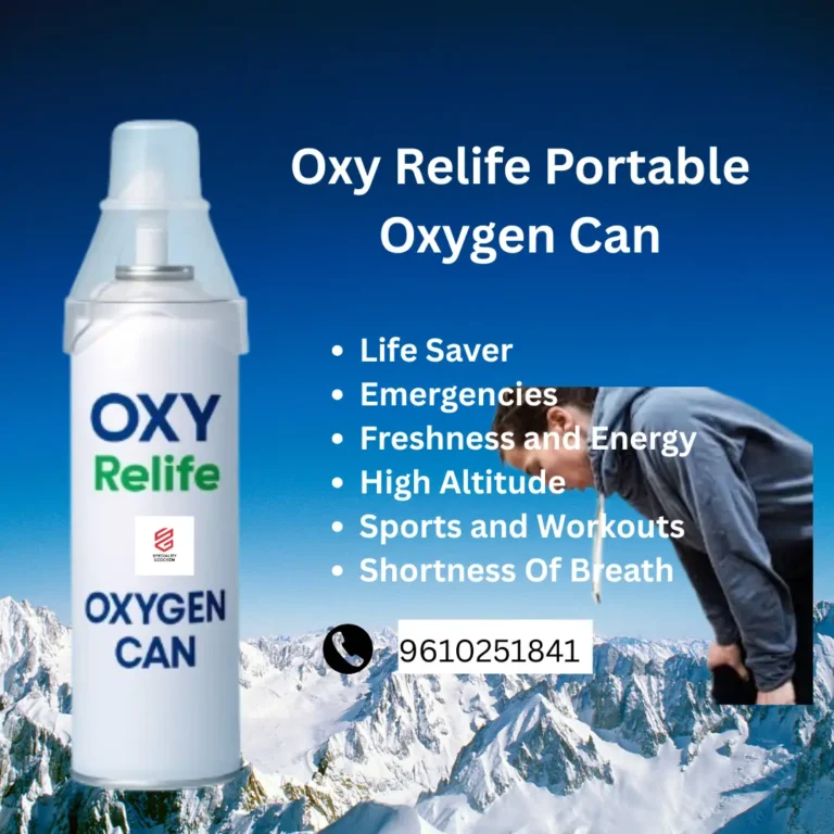 Portable Oxygen Can