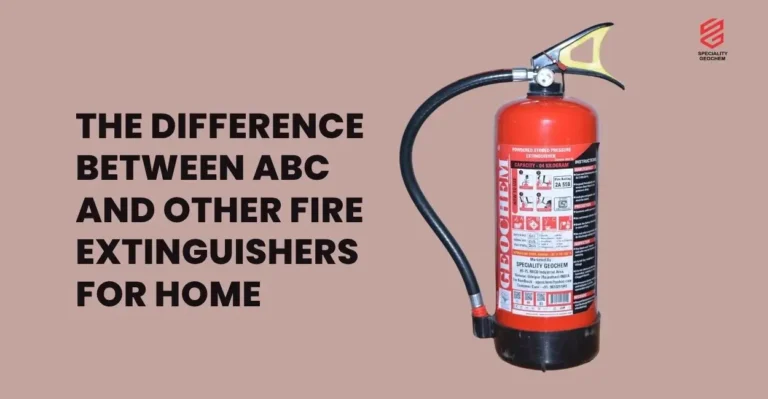 ABC fire extinguisher for home