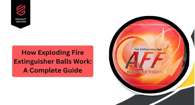 Exploding Fire Extinguisher Balls