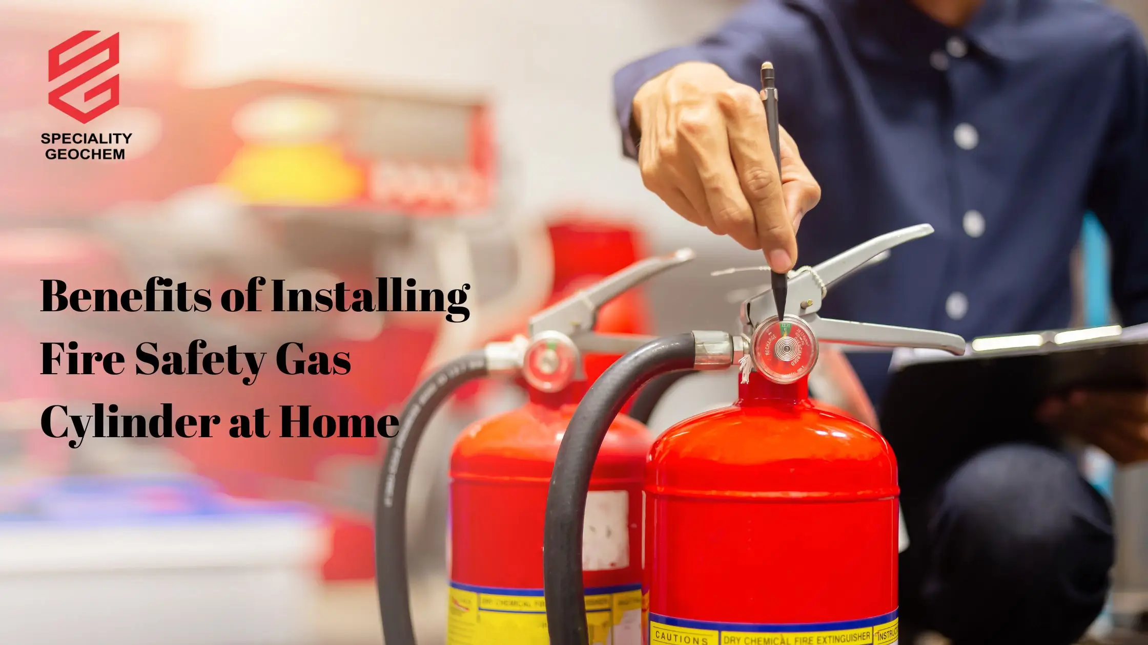 fire safety gas cylinders