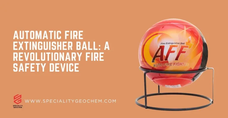 Automatic Fire Extinguisher Ball