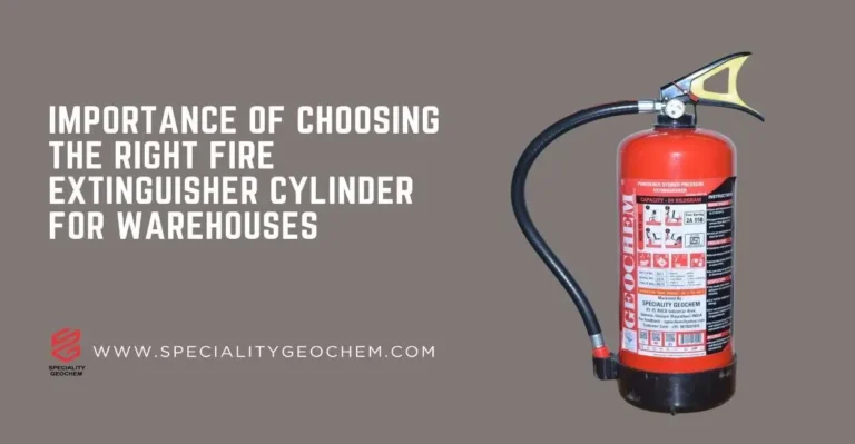 Fire Extinguisher Cylinder for Warehouses