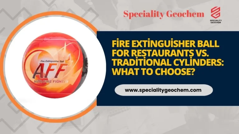 Fire Extinguisher Ball for Restaurants vs. Traditional Cylinders: What to Choose?