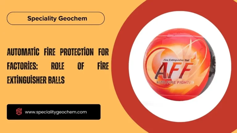Automatic Fire Protection for Factories: Role of Fire Extinguisher Balls