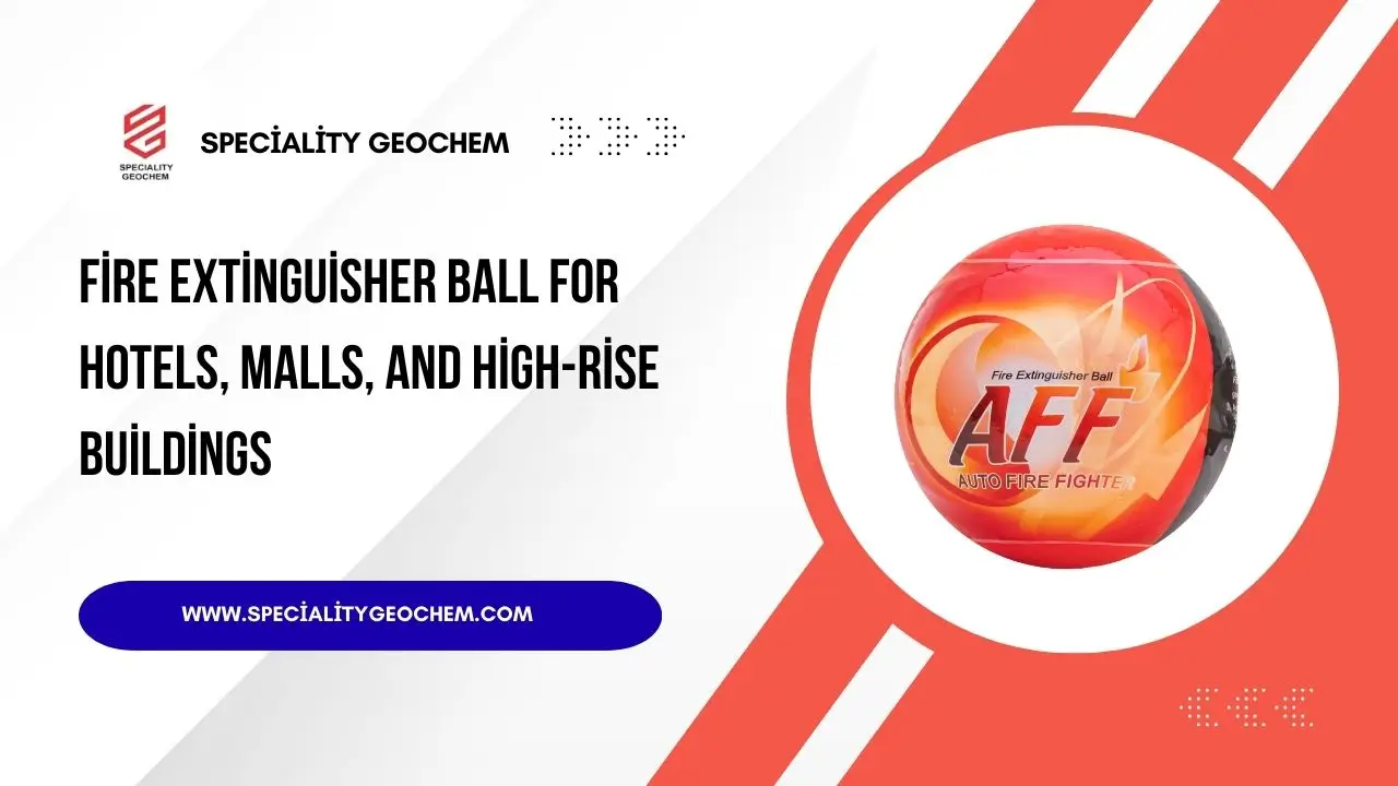 Fire Extinguisher Ball for Hotels, Malls, and High-Rise Buildings