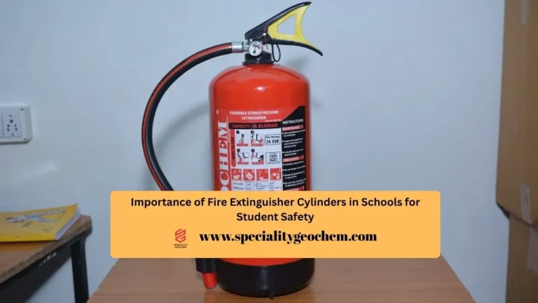 Fire Extinguisher Cylinders in Schools
