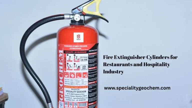 Fire Extinguisher Cylinders for Restaurants