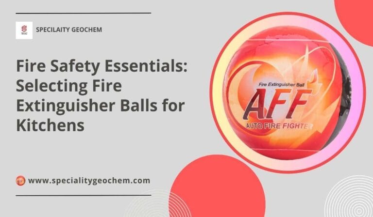 Fire Safety Essentials: Selecting Fire Extinguisher Balls for Kitchens