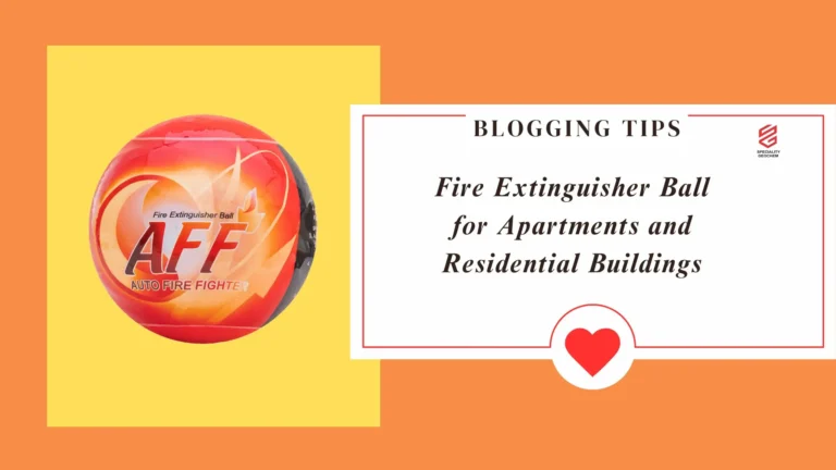 Fire Extinguisher Ball for Apartments and Residential Buildings