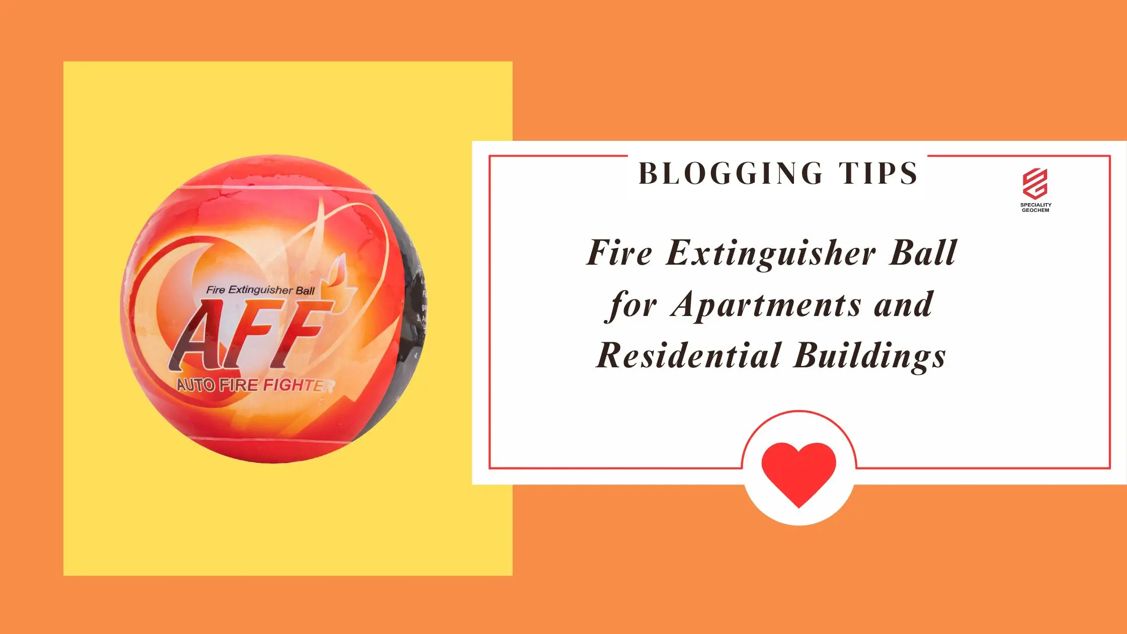 Fire Extinguisher Ball for Apartments and Residential Buildings