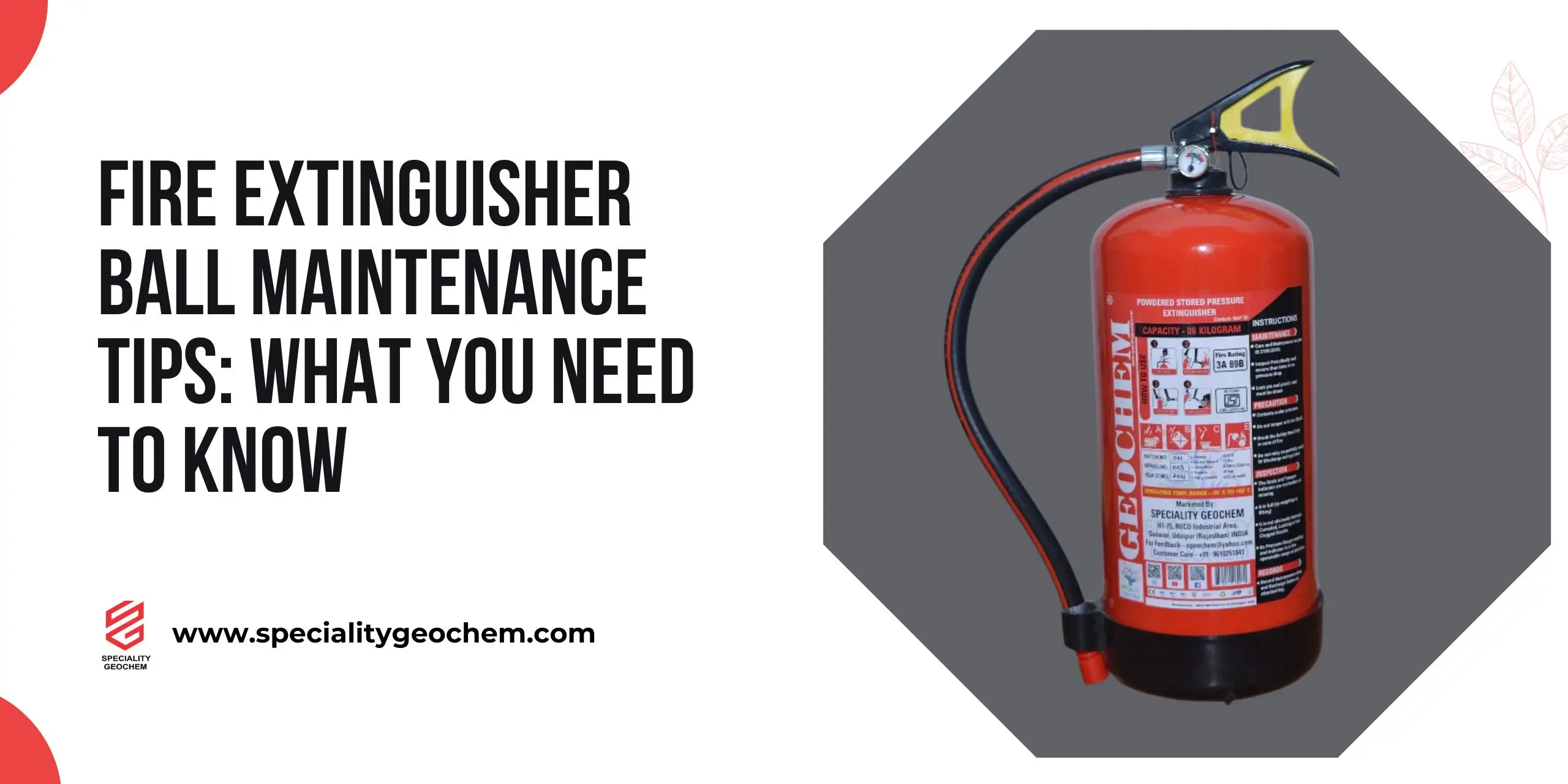 Fire Extinguisher Cylinder Maintenance Tips for Long-Term Safety
