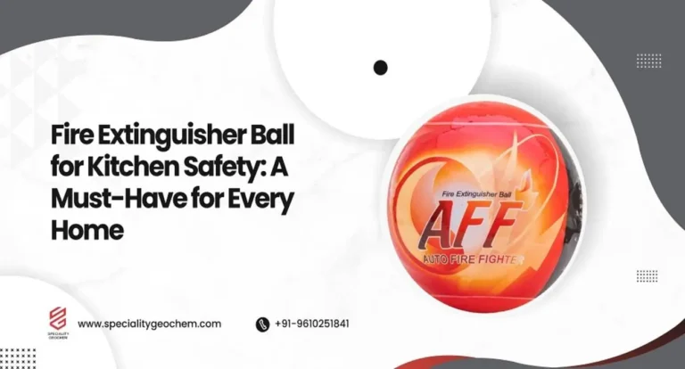 Fire Extinguisher Balls for Kitchen Safety: A Must-Have for Every Home