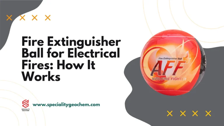 Fire Extinguisher Ball for Electrical Fires: How It Works