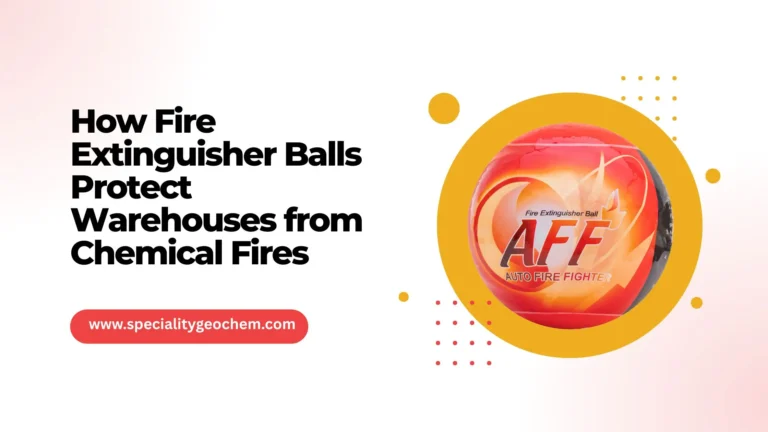 How Fire Extinguisher Balls Protect Warehouses from Chemical Fires