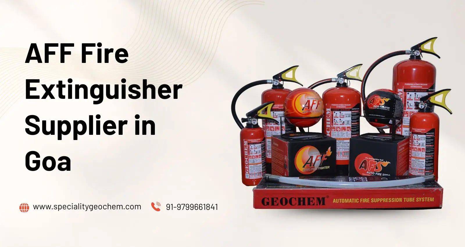 AFF Fire Extinguisher Supplier in Goa