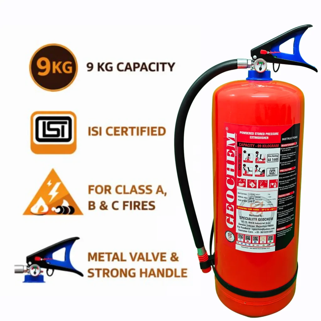 9 kg ABC Powder Fire Extinguishers