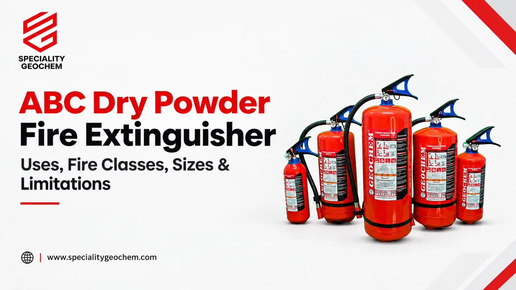 ABC dry powder fire extinguisher