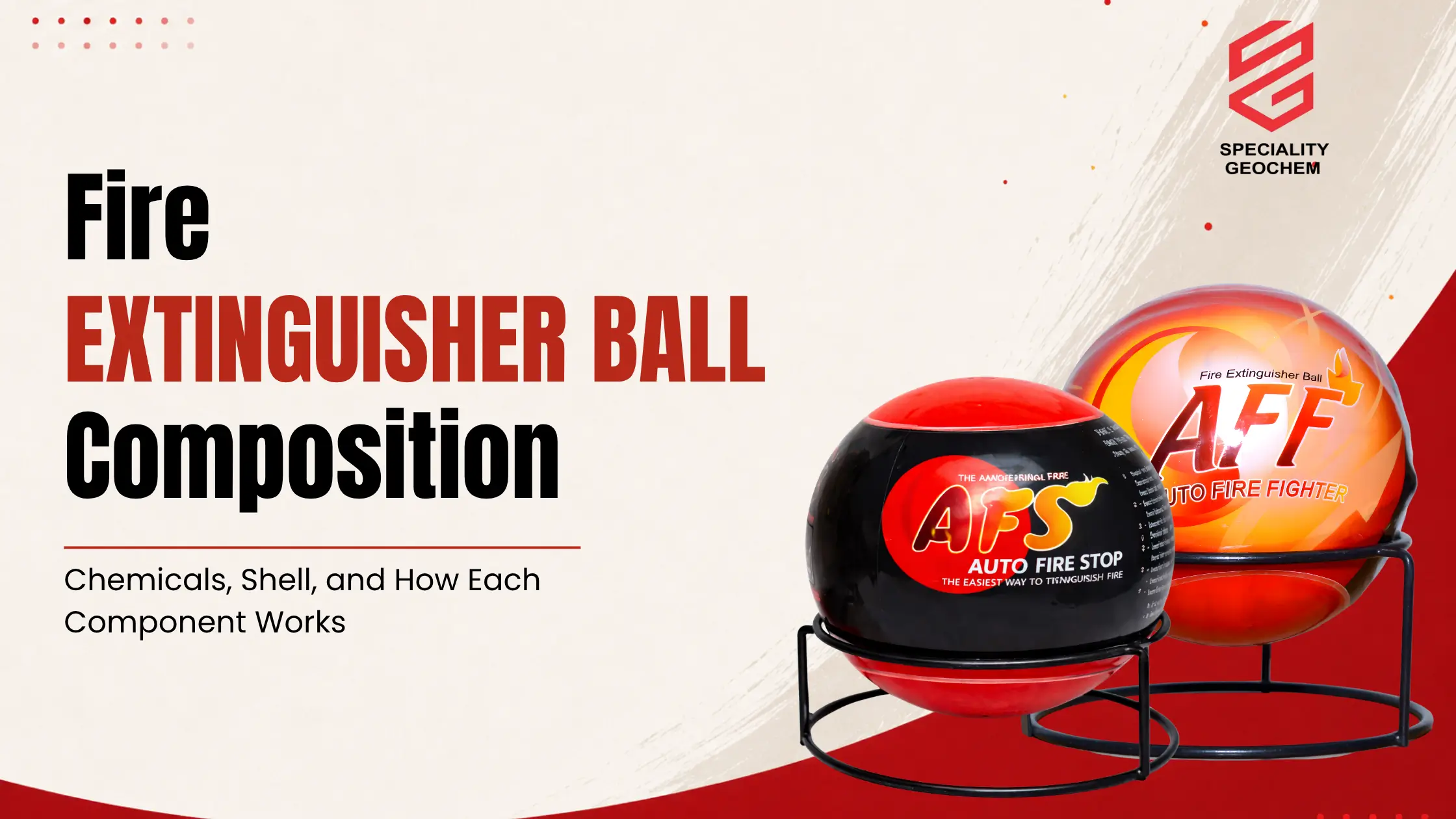 Fire Extinguisher Ball Composition: Chemicals, Shell, and How Each Component Works