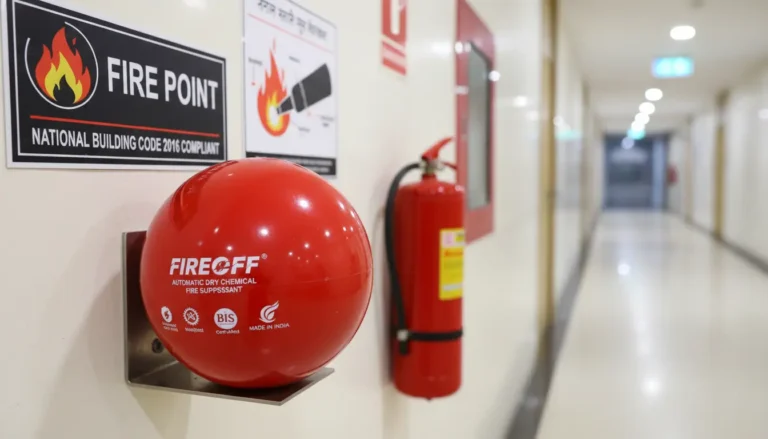 Is a Fire Extinguisher Ball Legal in India? What NBC 2016 Says
