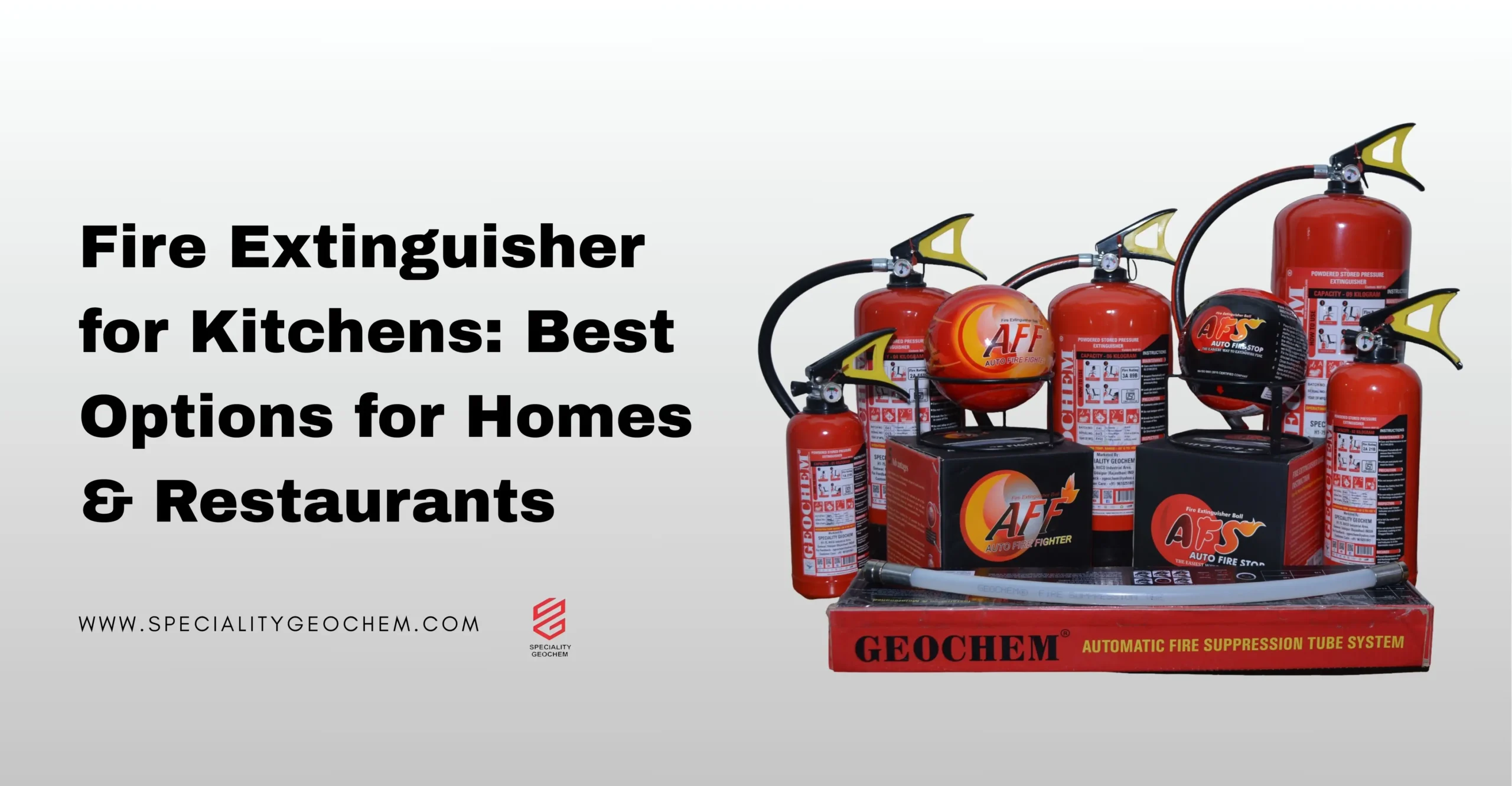 Fire Extinguisher for Kitchens: Best Options for Homes & Restaurants