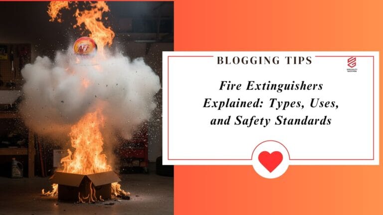 Fire Extinguishers Explained: Types, Uses, and Safety Standards