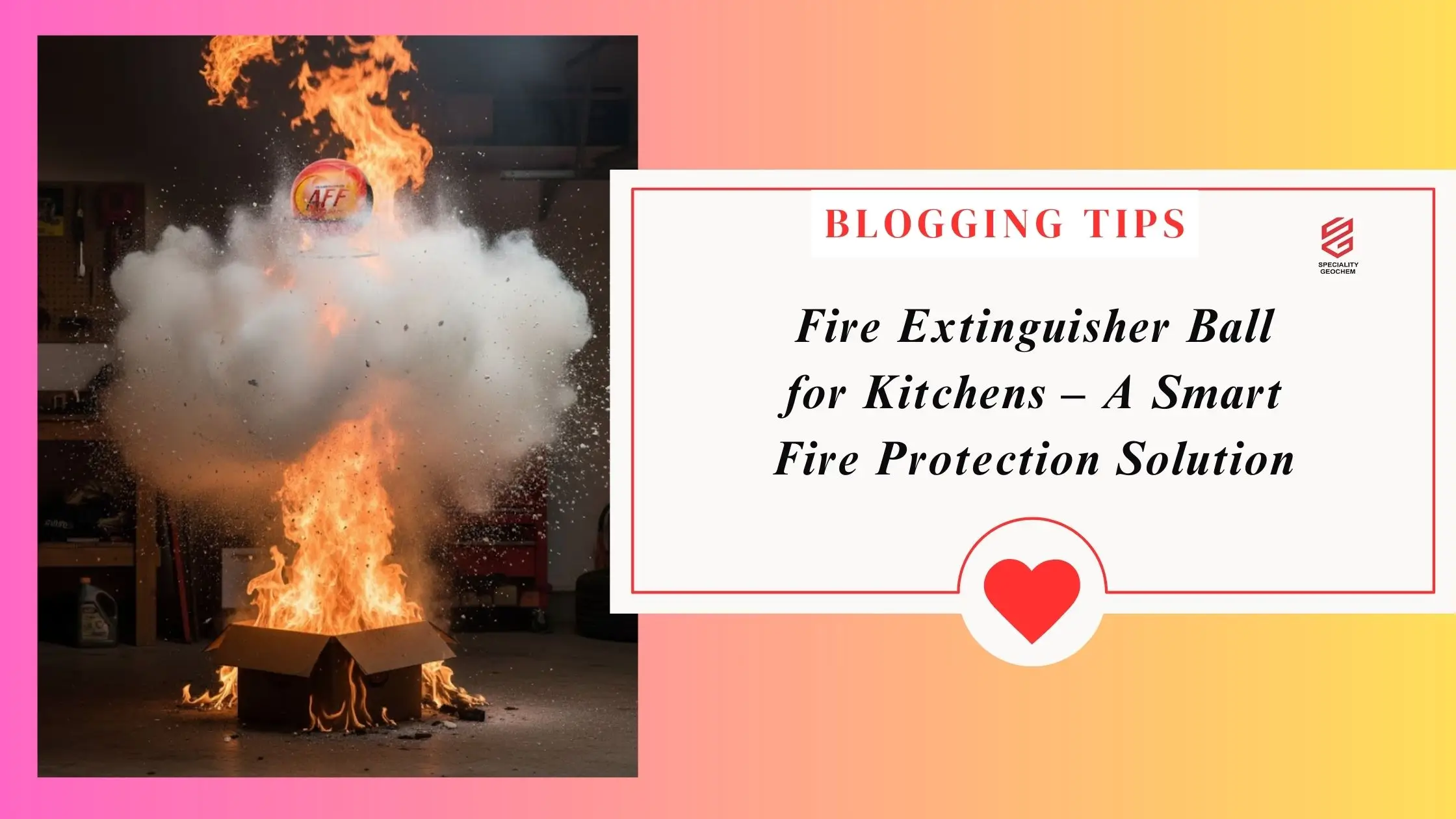 Fire Extinguisher Ball for Kitchens – A Smart Fire Protection Solution