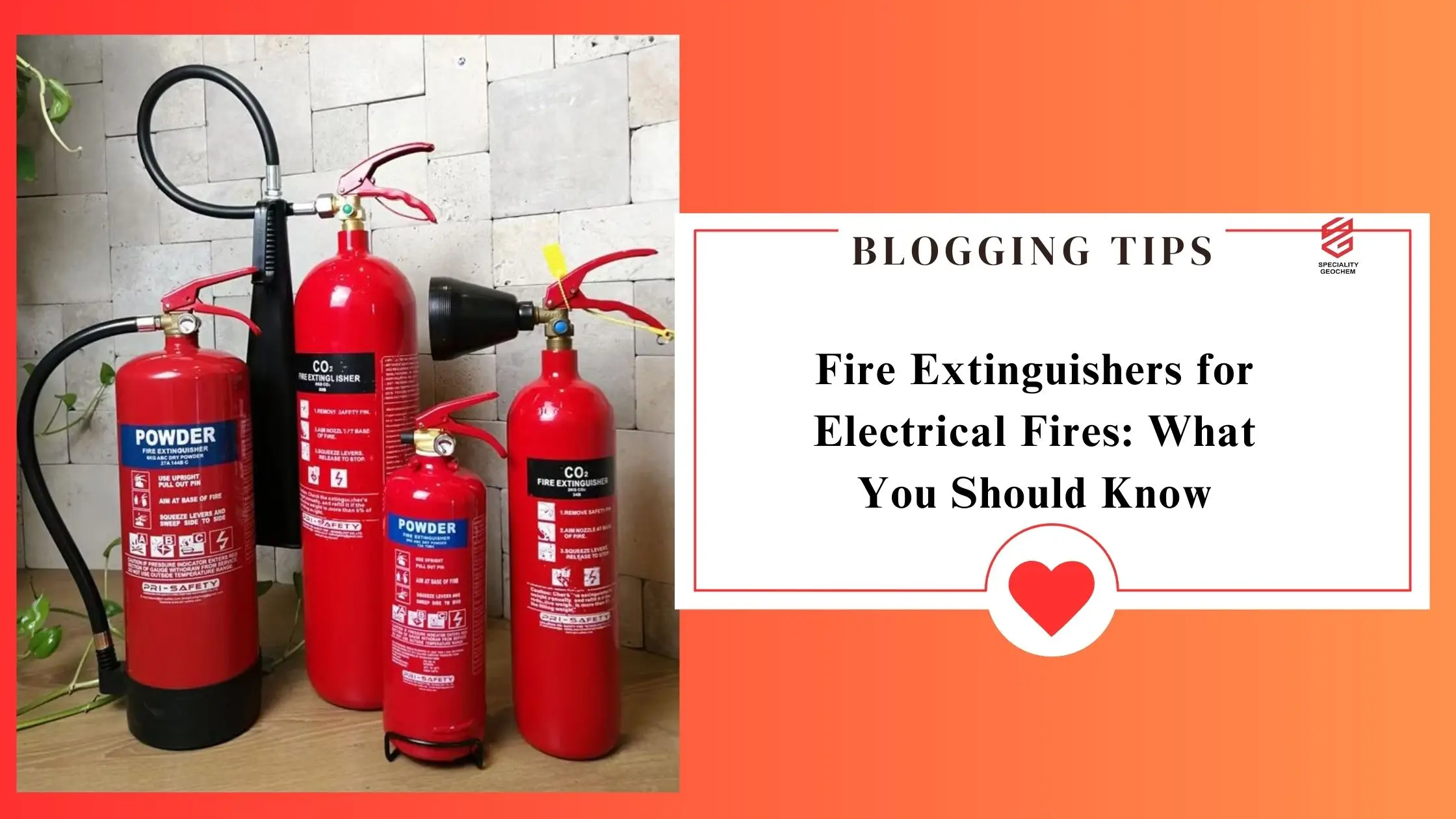 Fire Extinguishers for Electrical Fires: What You Should Know