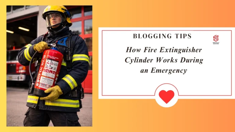 How Fire Extinguisher Cylinder Works During an Emergency