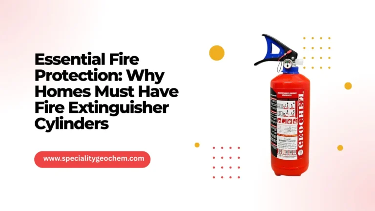 Essential Fire Protection: Why Homes Must Have Fire Extinguisher Cylinders
