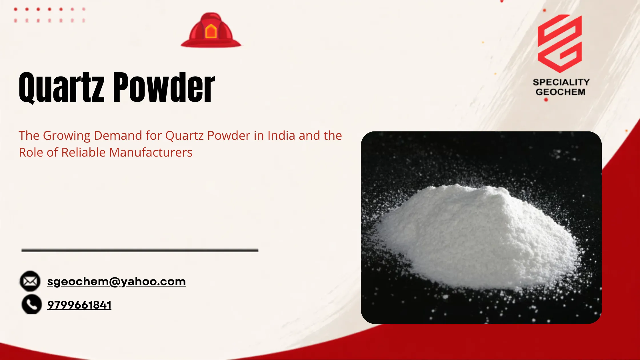 Quartz Powder Manufacturer in India