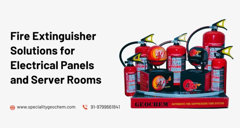 Fire Extinguisher Solutions for Electrical Panels and Server Rooms
