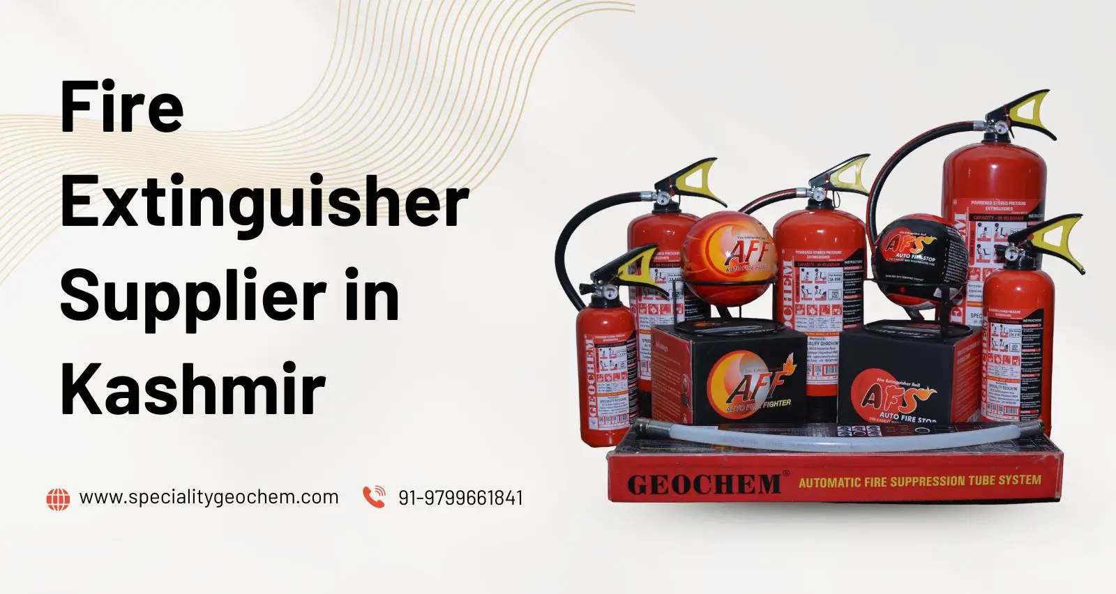 Fire Extinguisher Supplier in Kashmir