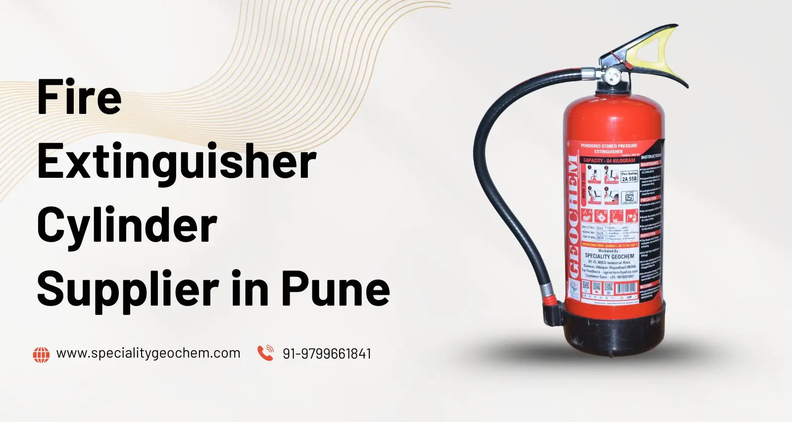 Fire Extinguisher Cylinder Supplier in Pune