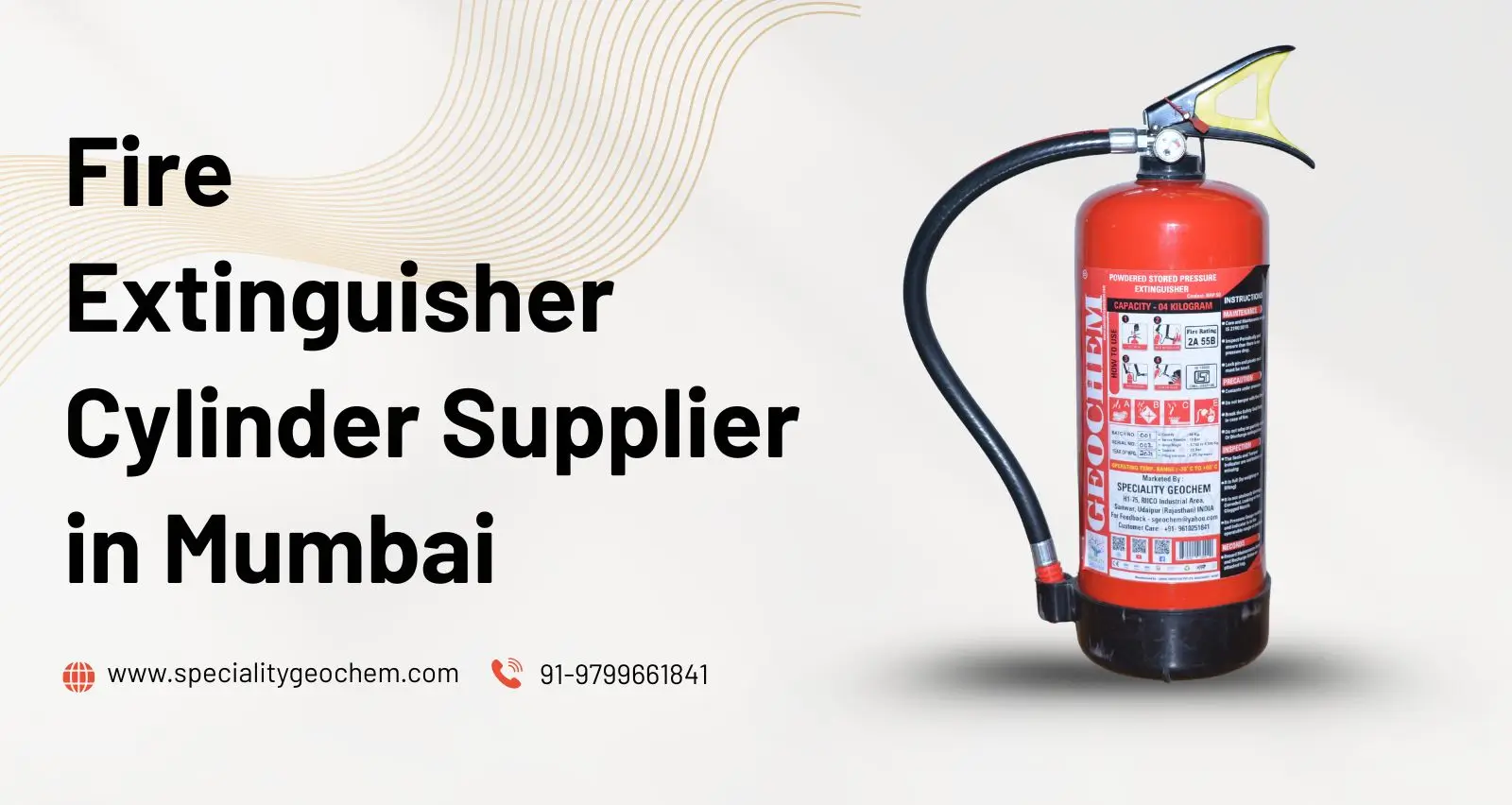 Fire Extinguisher Cylinder Supplier in Mumbai
