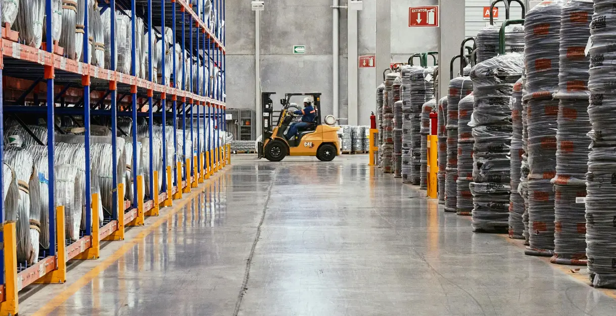 ABC powder fire extinguisher cylinders for warehouse fire safety and large storage facility protection