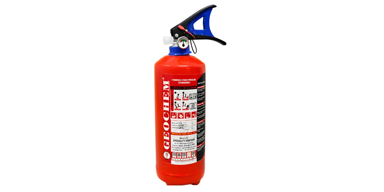 ABC dry powder fire extinguisher for home use controlling Class A B C fires