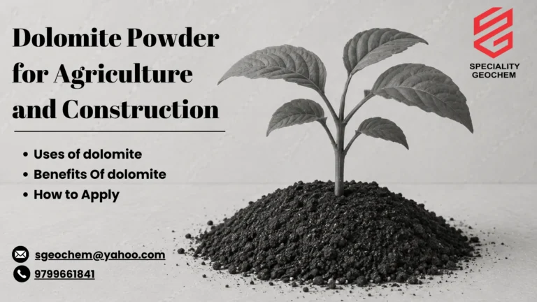 Dolomite Powder for Agriculture and Construction: Uses, Benefits, and How to Apply