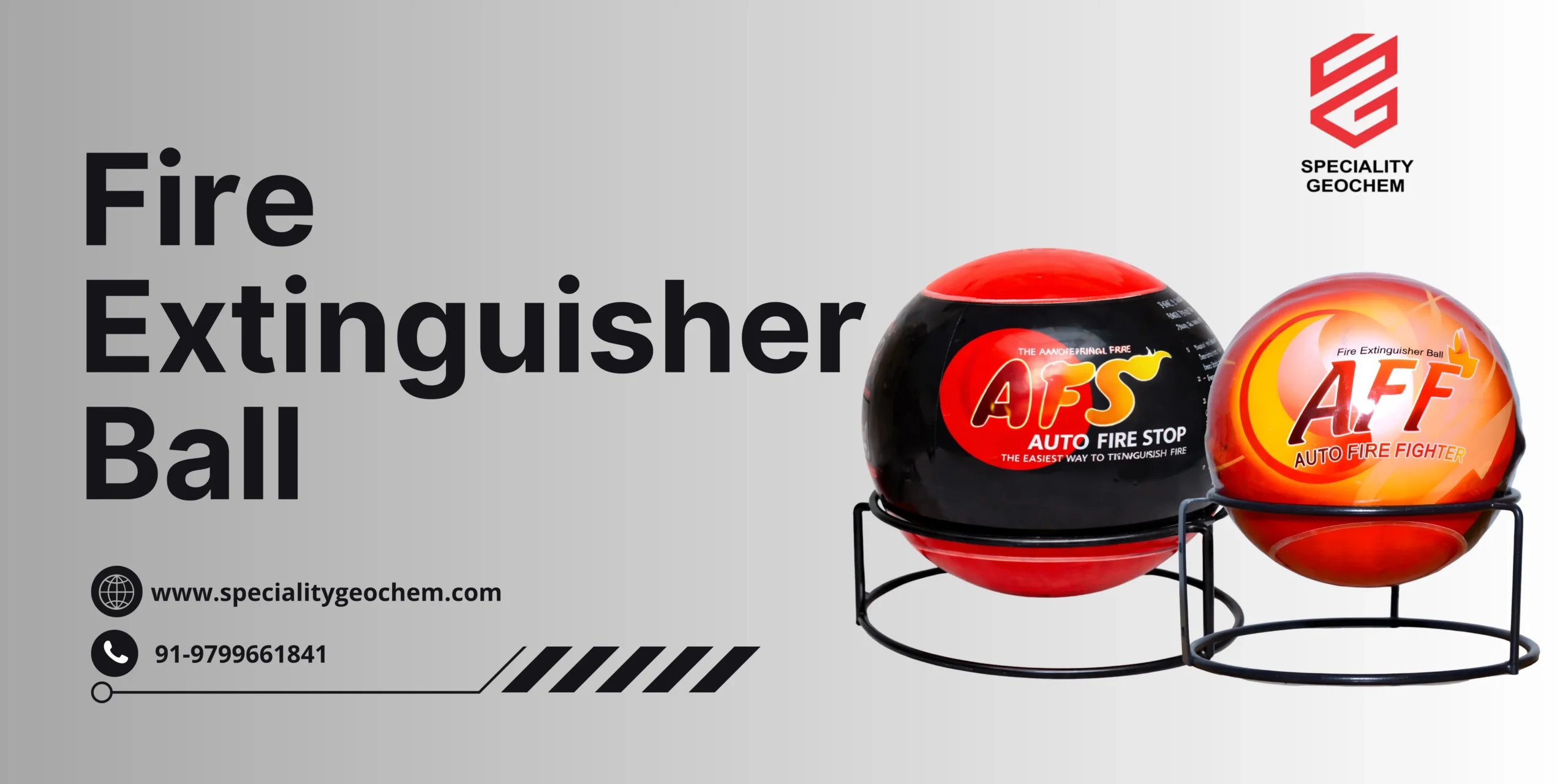 Fire Extinguisher Ball Manufacturer in India | Speciality Geochem