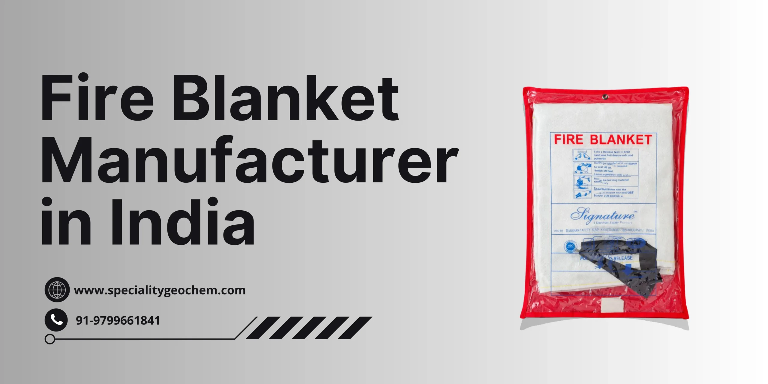 Fire Blanket Manufacturer in India – Speciality Geochem