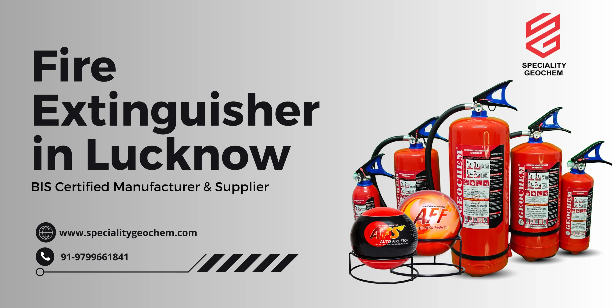 Fire Extinguisher in Lucknow | Speciality Geochem