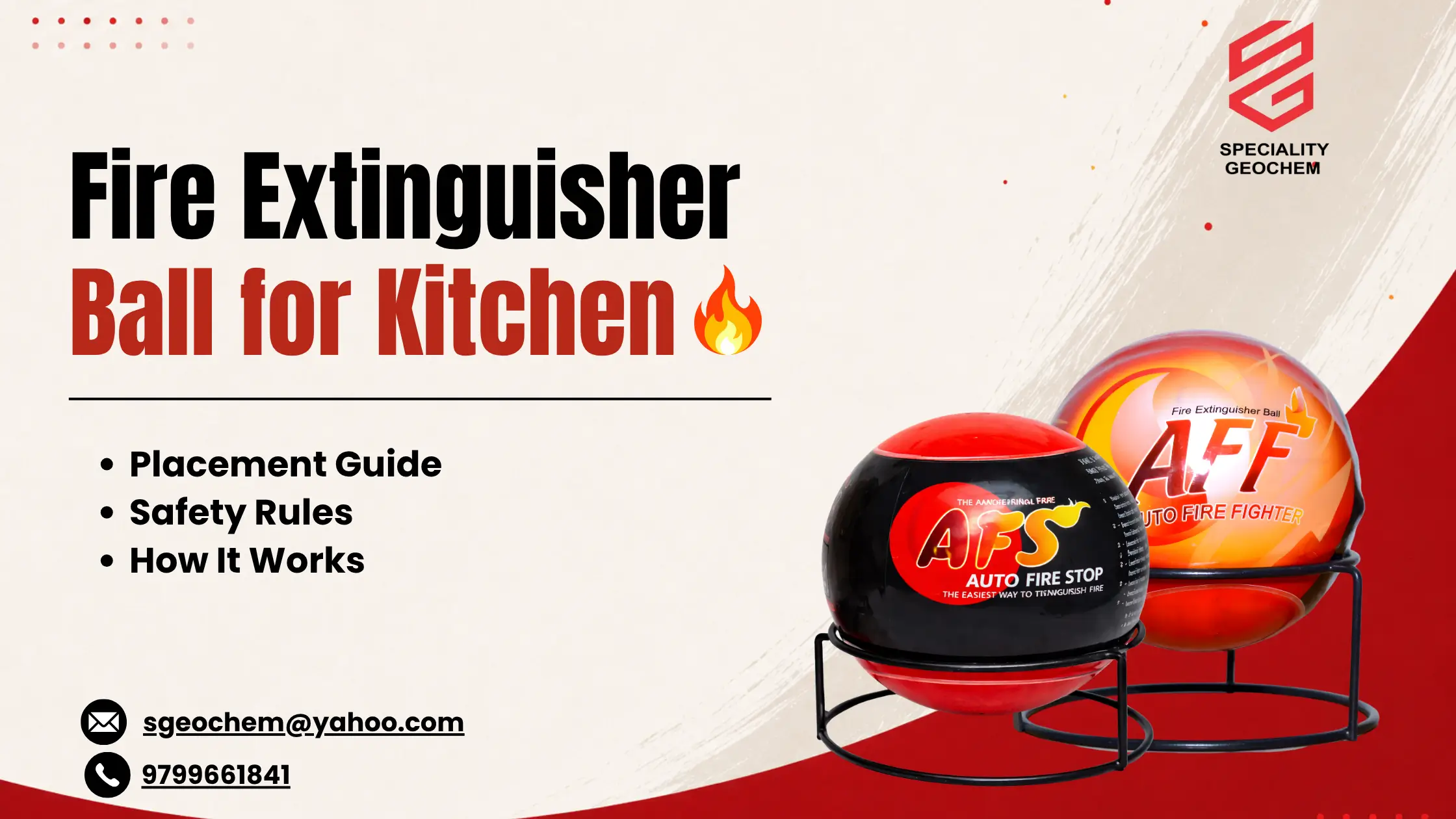 Fire Extinguisher Ball for Kitchen: Placement, Safety, and How It Works
