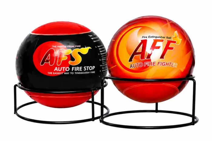 Fire Extinguisher Ball by speciality geochem