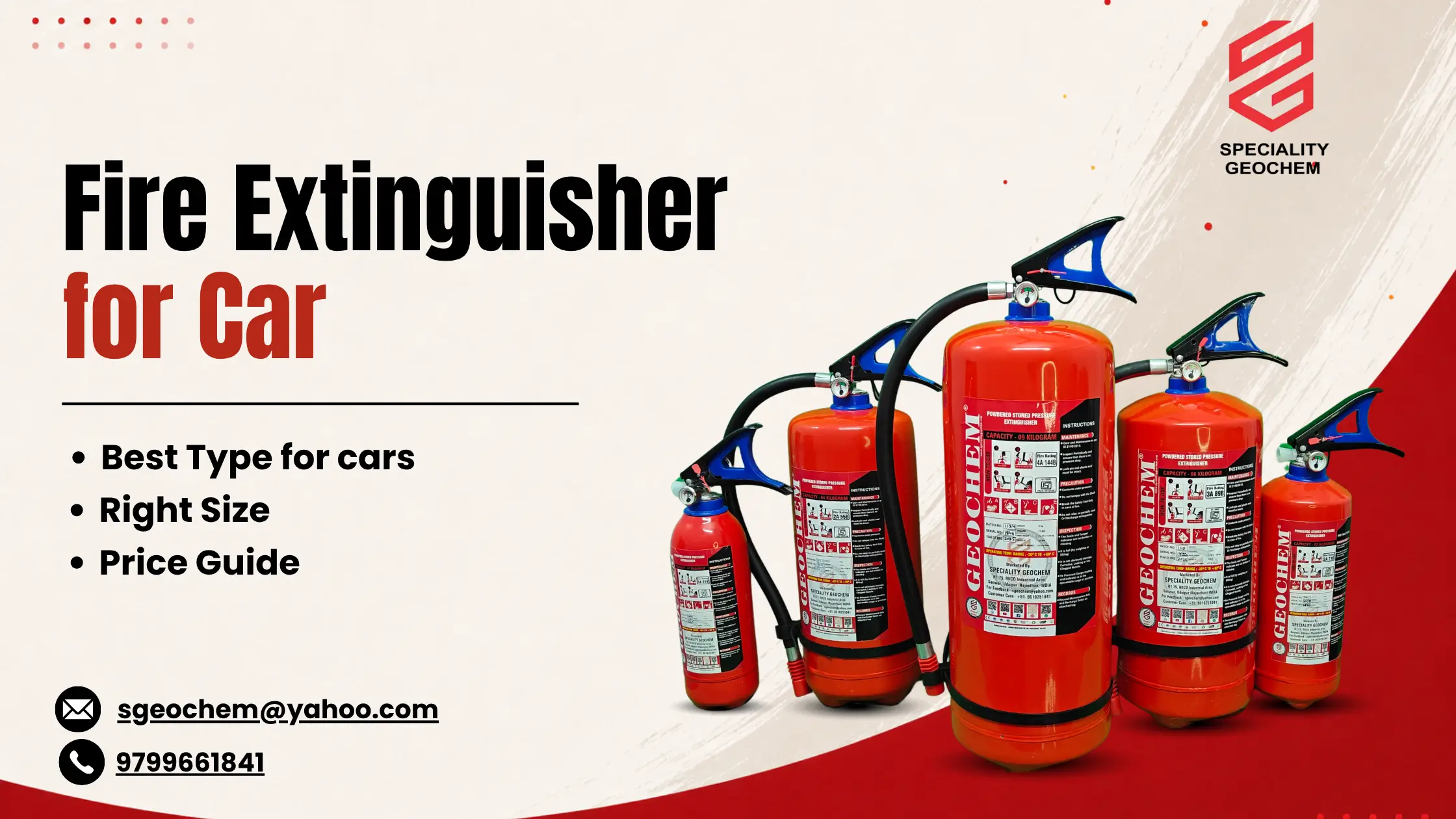 Fire Extinguisher for Car: Best Type, Size & Price Guide