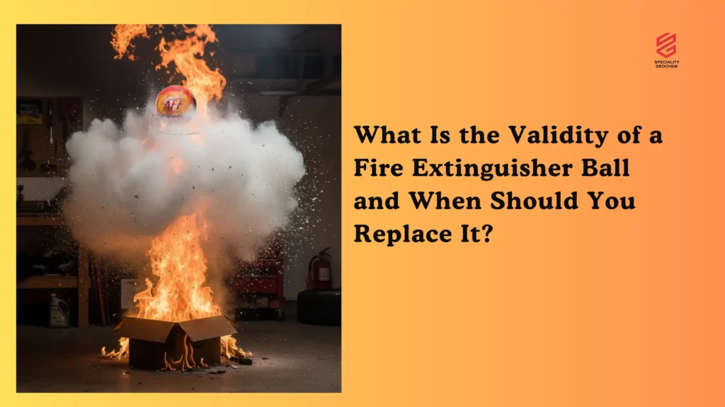 What Is the Validity of a Fire Extinguisher Ball and When Should You Replace It?